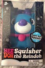 Schylling *BLUE* NeeDoh Squisher the Reindoh Unreleased Rare Squishy picture