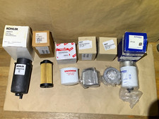 Lot of (6) misc. Industrial Filters Kohler, Perkins, Yanmar, Starlift picture