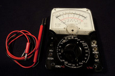 Vintage Lafayette 99-50841 Analog VOM Multimeter Tested Working - Japan picture