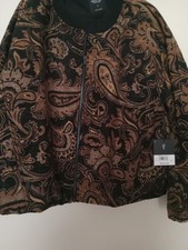 Vera Wang Fully Lined Bomber Jacket picture