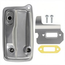 For Stihl TS410 TS420 Muffler replaces 4238-140-0611 w/ Gasket Coolig Plate Bolt picture