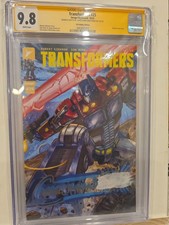 Transformers #25 9.8 Signed And Sketched By Christopher Marchman 10/3/25 picture