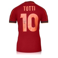 Francesco Totti Signed AS Roma 1998-99 Football Shirt picture