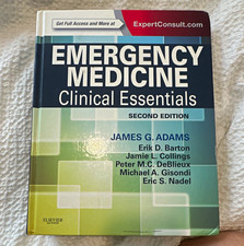 Elsevier Saunders Emergency Medicine Clinical Essentials 2nd Ed HC Adams picture