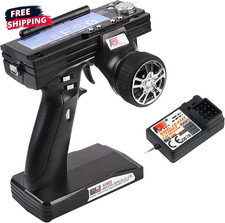 Flysky FS-GT3B Rc Transmitter & FS-GR3E Receiver 2.4Ghz 3 Channel Rc Car Remote picture