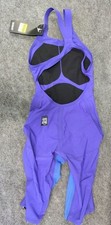 SPEEDO 8-1586018476 Fastskin Valor 2.0 Openback Kneeskin Purple Size 24 picture
