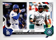 eBay Title: 2026 Topps NOW Shohei Ohtani Ichiro #65 On-Base Streak Dodgers KM1 picture