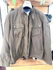 BELSTAFF RACEMASTER PROFESSIONAL JACKET - BROWN - US 48 picture