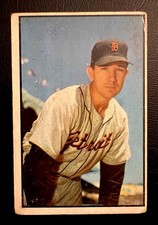 1953 Bowman Color Bill Wight - Detroit Tigers - #100 picture