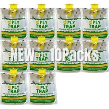 10 pack Outdoor Fly Traps - Disposable, Hanging Outdoor picture