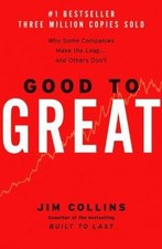 Good to Great: Why Some Companies Make the L- 0066620996, hardcover, Jim Collins picture