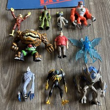 Ben 10 Classic Aliens Action Figures Lot of 10 picture