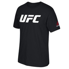 Reebok Men's UFC Official Primary Logo (Black) T-Shirt picture