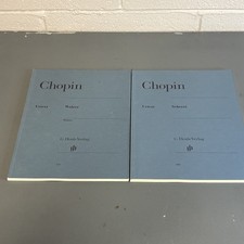 Lot Of 2 Scherzi And Walzer/Waltzes (Urtext) by Frederic Chopin Sheet Music picture