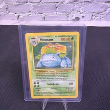 1999 Pokémon Base Set Venusaur Holo 15/102 - Vintage WOTC  ~MP picture