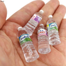10pcs Mini Resin Water Bottles Dollhouse 1:12 Scale Model Random Colors Toy picture