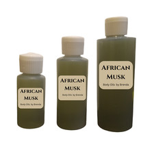 Premium African Musk Green Scented Body Oil Fragrance picture