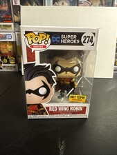 Funko Pop Red Wing Robin #274 DC Super Heroes Exclusive Hot Topic picture