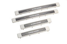 2021-2027 Tahoe Illuminated Front Rear Door Sill Plates w/ Tahoe Script 84446036 picture