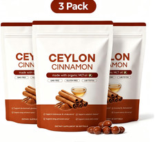 3Pack Ceylon Cinnamon 7200mg equivalent with MCT Oil picture