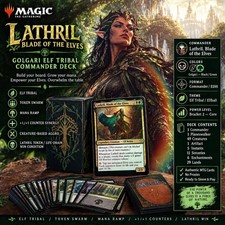 Lathril, Blade Of The Elves Golgari Elf Tribal Token Storm / Ramp Commander Deck picture