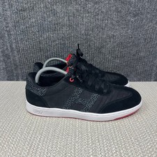 HUF Arena Skate Shoes Black Red Elephant Print Grey Mens 10 US 2014 picture