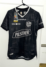 Marathon Barcelona SC Soccer Jersey Men’s Size S Black/White picture