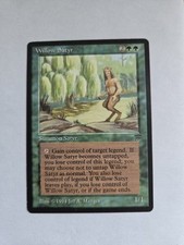 MTG Legends Willow Satyr 1994 Reserved List Excellent Condition picture