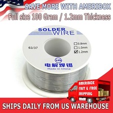 100g 63/37 Tin Rosin Core Solder Wire For Electrical Soldering Sn60 Flux 1.2mm picture