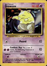 Pokemon Base Set Common Drowzee 49/102 - Near Mint (NM) picture