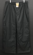 NWT Carhartt Men's Medford Rain Waterproof Pants Black Rugged Flex Size Large picture