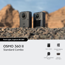DJI Osmo 360 II Standard Bundle 8K 360 Panoramic Action Camera Waterproof picture