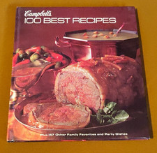 Vintage 1976 Campbell's 100 Best Recipes Hardcover Cookbook Retro 1970s Staples picture