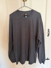 Harley Davidson Long Sleeve Pullover Size Lge Gray Color  picture