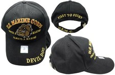US Marine Once A Marine Always A Marine USMC Bulldog Hat Cap Officially Licensed picture