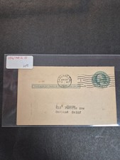 US stamp UY6,  Reply Card Attached. Live Oak Lodge  (JST62 picture