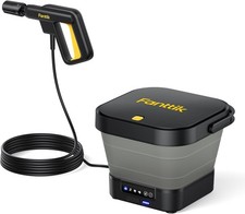 Fanttik NB8 Fold Cordless Electric Pressure Washer w/3.2Gal Tank, 5-in-1 Nozzle, picture