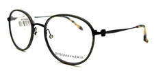NEW BCBGMAXAZRIA ADELINA BLACK AUTHENTIC EYEGLASSES 49-18-135 picture