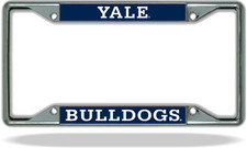 Yale BULLDOGS License Plate Frame picture