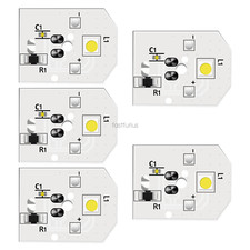 5 PCS Refrigerator Light Bulb WR55X25754 WR55X11132 Fits GE LED Light Replace picture