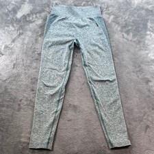 Gymshark Flex High Waisted Seamless Leggings Green Marl GLLG4248 Womens Medium picture