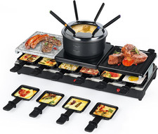 Raclette Table Grill - Indoor Electric Grill Griddle - Nonstick Extra Large Reve picture
