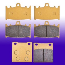 3 Pairs Ceramic Front Rear Brake Pads for Suzuki GSXR750 GSX-R750 2000-2003 picture