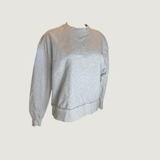 Everlane Organic Cotton ReNew Fleece Gray Medium Cozy minimalist Oversized M Lux picture
