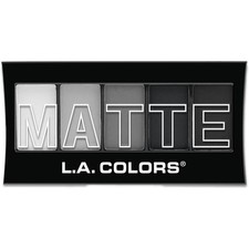 L.A. Colors Matte Eyeshadow Palette, Black Lace picture