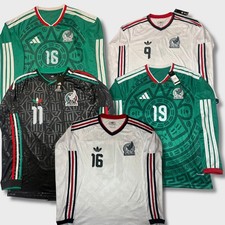 26/27 Mexico Home, Away, Third Jersey Long Sleeve M - 2XL Raúl, Mora, Quiñones picture