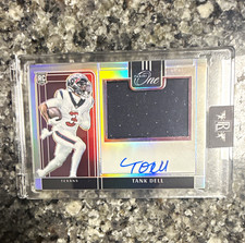 Panini 2023 One Tank Dell RC Auto Patch Precision Rookie Patch Autographs #313 picture