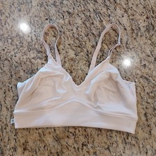 HARPER WILDE Triangle Bralette Women's Size XL Peach/Beige Stretch No Wire picture