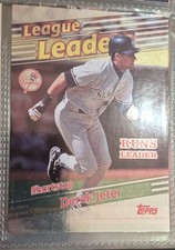 1999 Topps Chrome - League Leaders Derek Jeter #230 Refractor picture