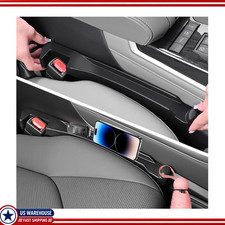 Universal Car Seat Gap Filler 2 Pack 2026, 3-in-1 Organizer Slot Hook Phone/Keys picture